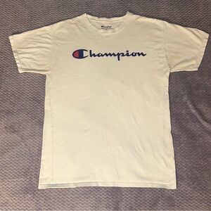 Champion logo t shirt